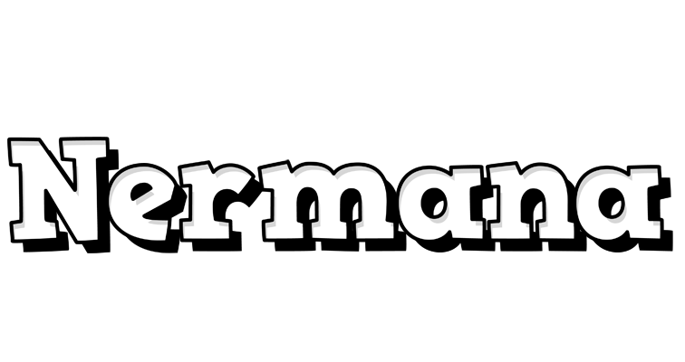 Nermana snowing logo