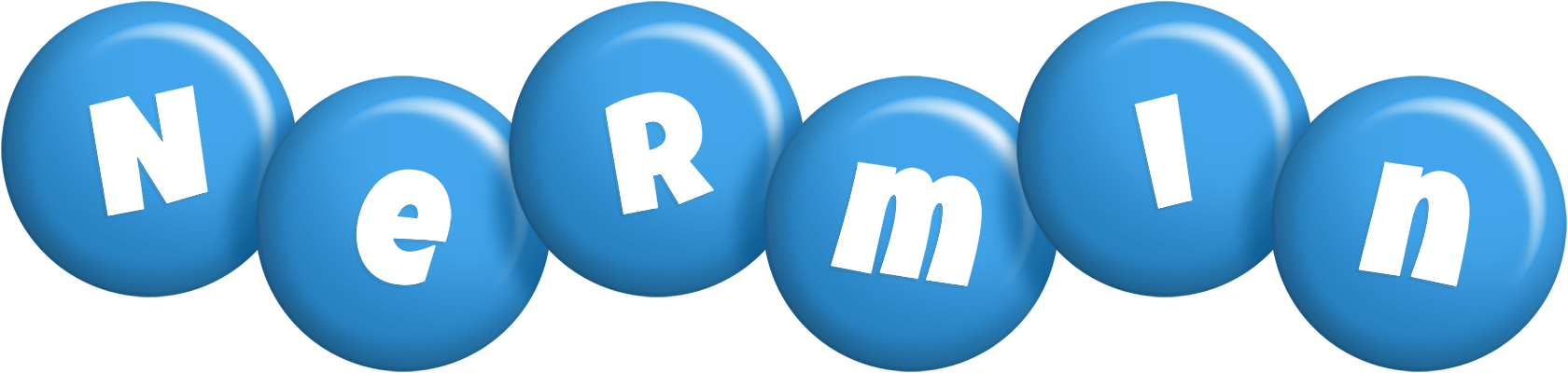 Nermin candy-blue logo