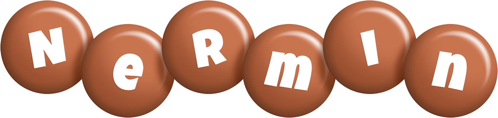 Nermin candy-brown logo