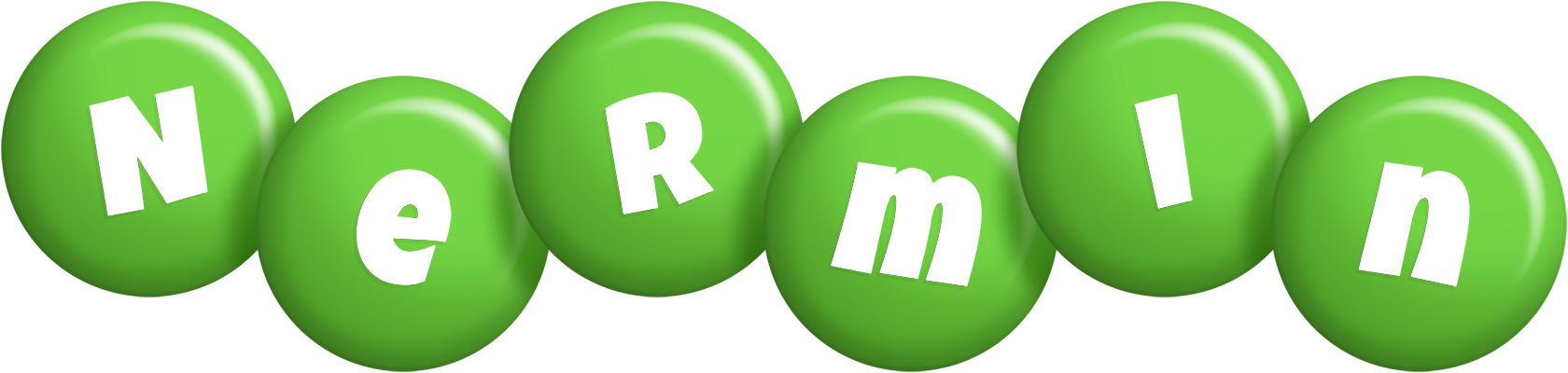 Nermin candy-green logo