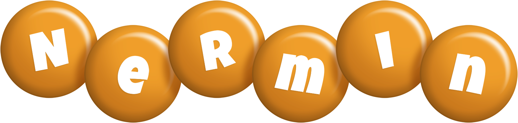Nermin candy-orange logo