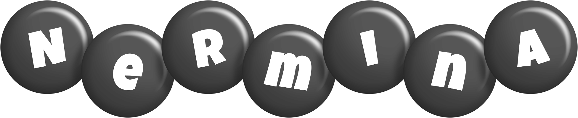 Nermina candy-black logo