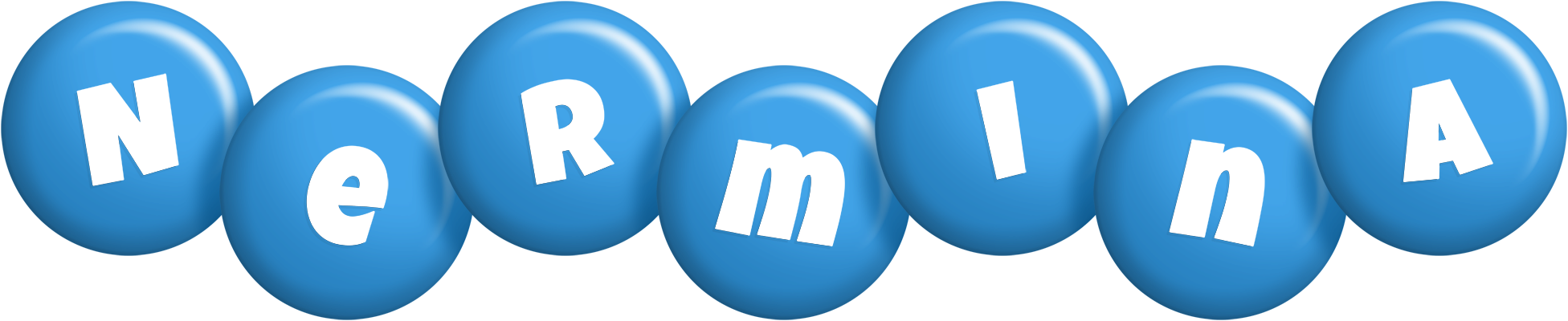 Nermina candy-blue logo