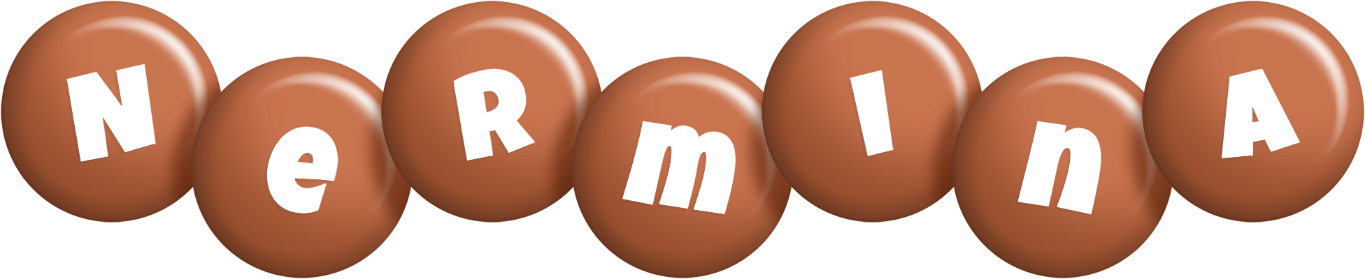Nermina candy-brown logo