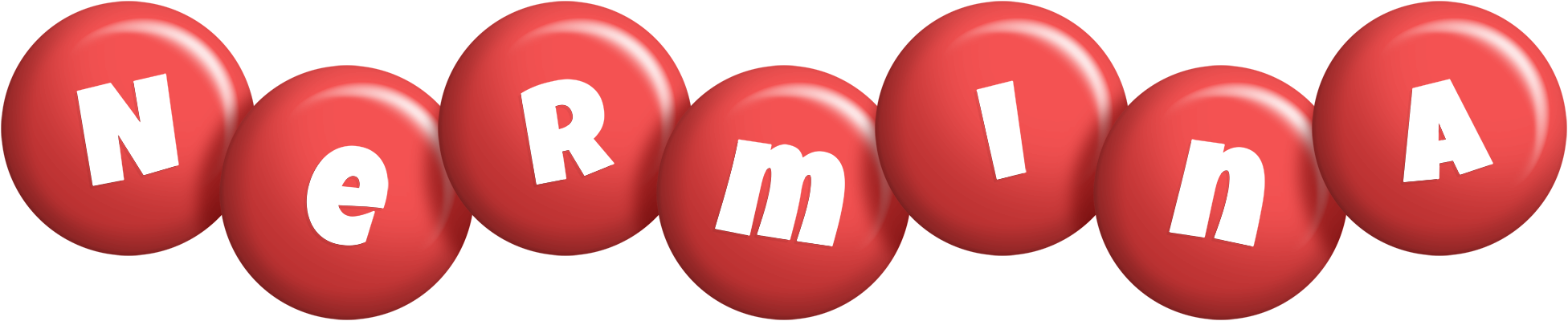 Nermina candy-red logo
