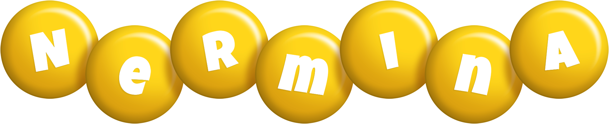Nermina candy-yellow logo