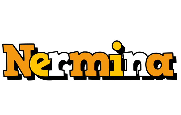 Nermina cartoon logo