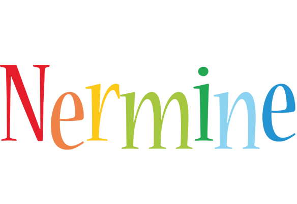 Nermine birthday logo