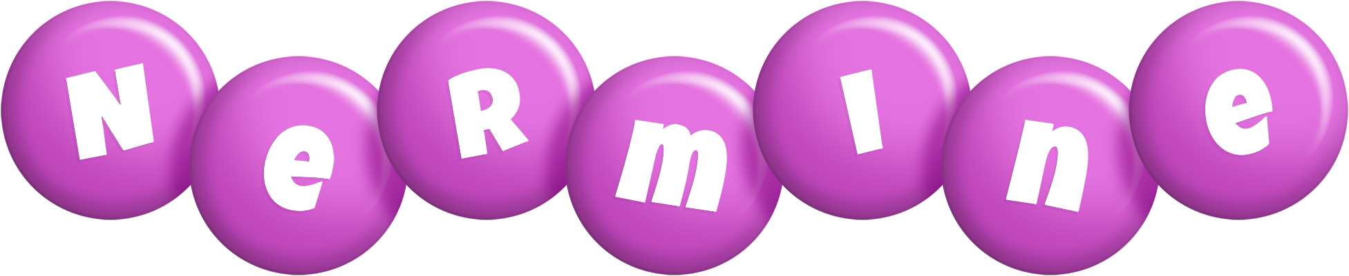 Nermine candy-purple logo