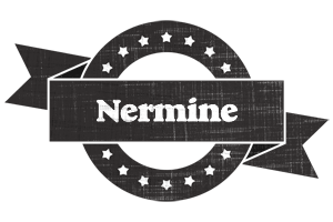 Nermine grunge logo
