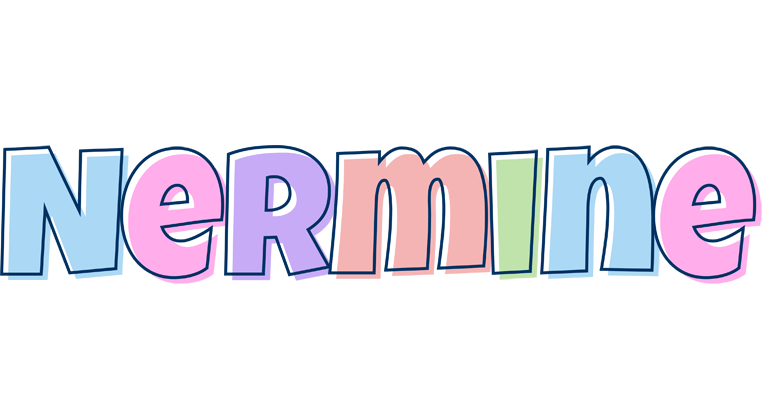 Nermine pastel logo