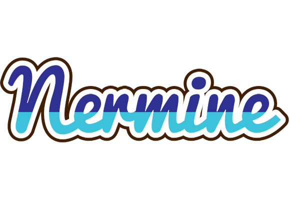Nermine raining logo
