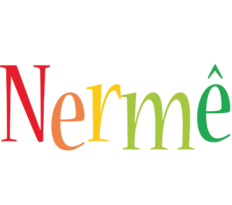 Nermê birthday logo
