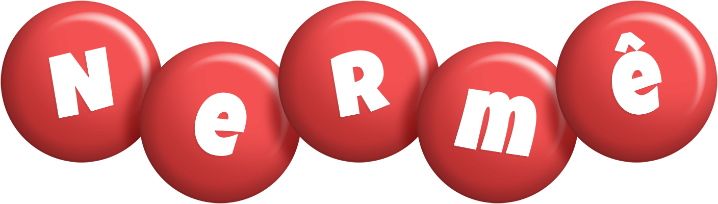 Nermê candy-red logo
