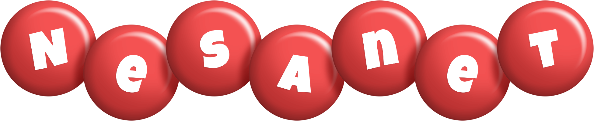 Nesanet candy-red logo