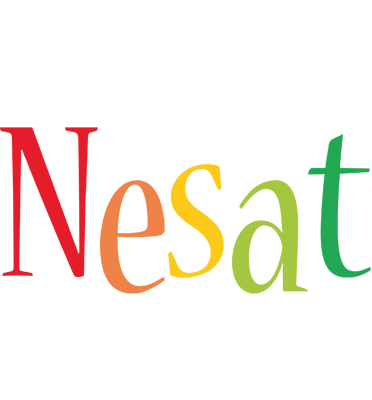 Nesat birthday logo