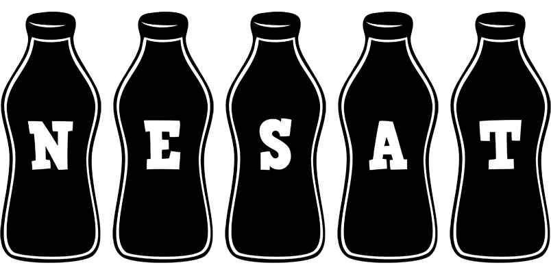 Nesat bottle logo