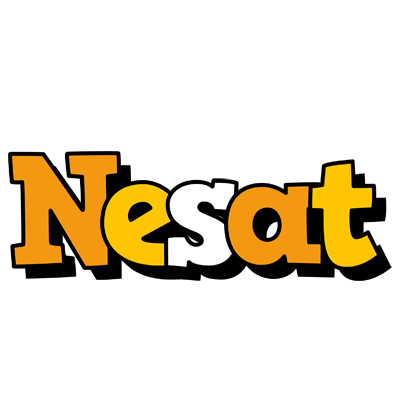 Nesat cartoon logo