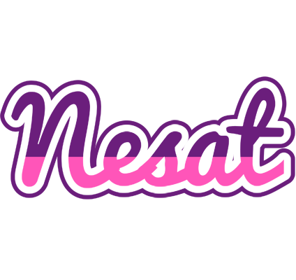 Nesat cheerful logo