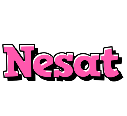 Nesat girlish logo