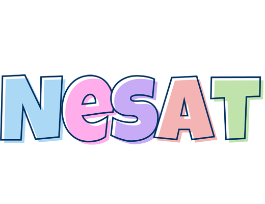 Nesat pastel logo