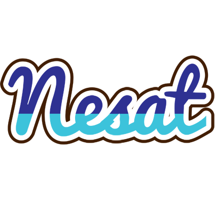 Nesat raining logo