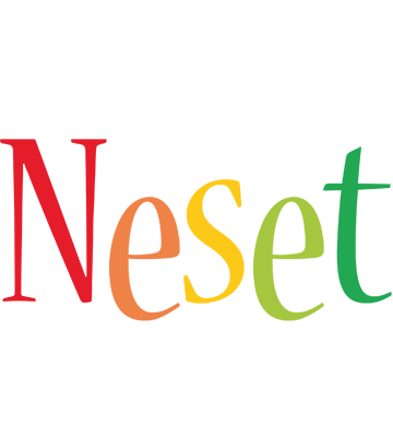 Neset birthday logo