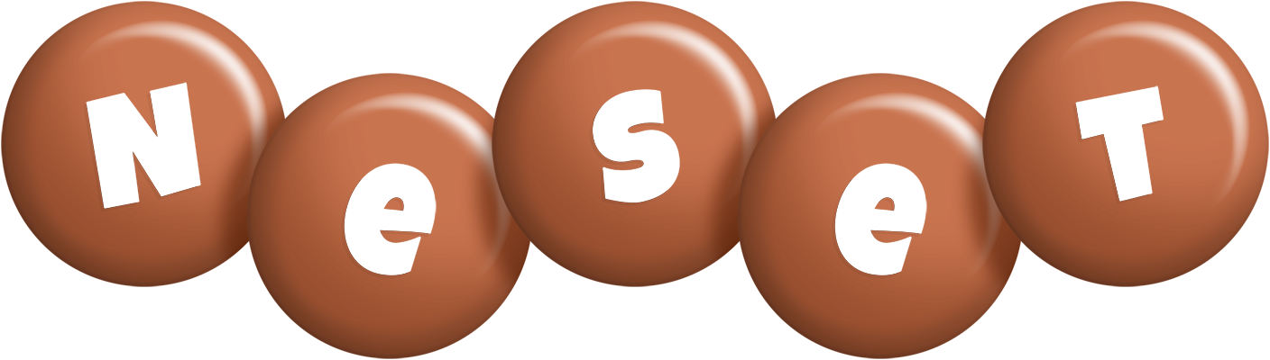 Neset candy-brown logo