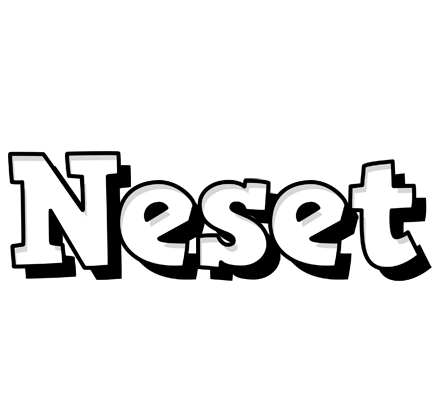 Neset snowing logo
