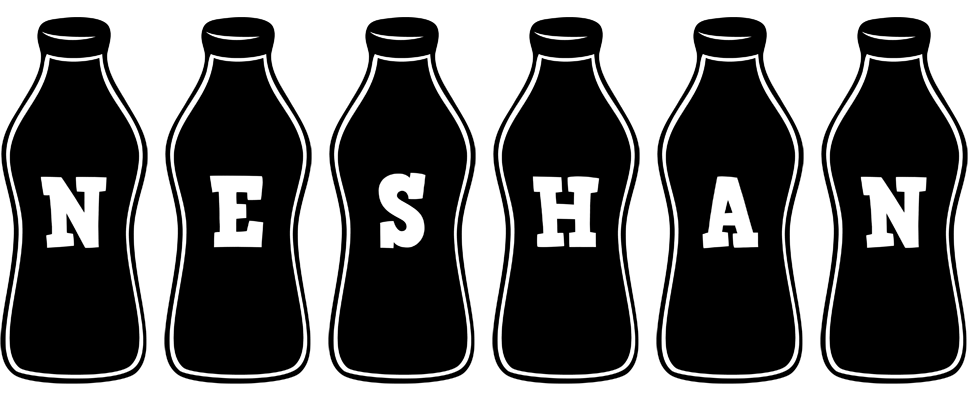 Neshan bottle logo