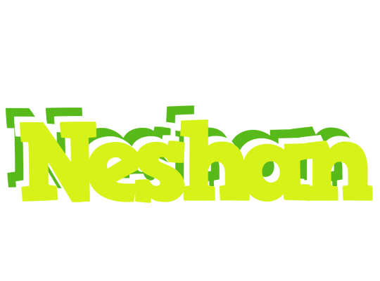 Neshan citrus logo