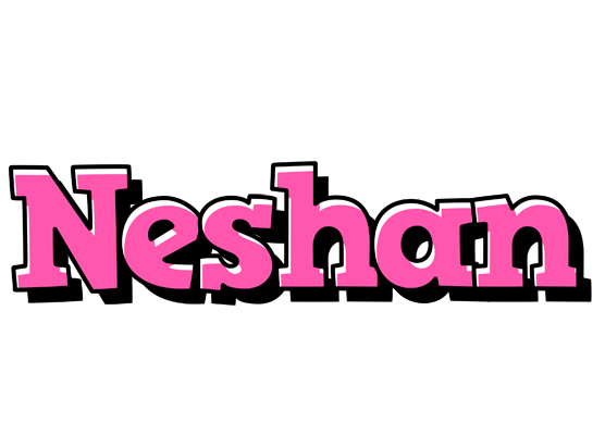 Neshan girlish logo