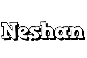 Neshan snowing logo