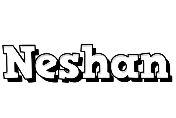 Neshan snowing logo