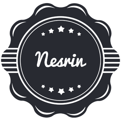 Nesrin badge logo