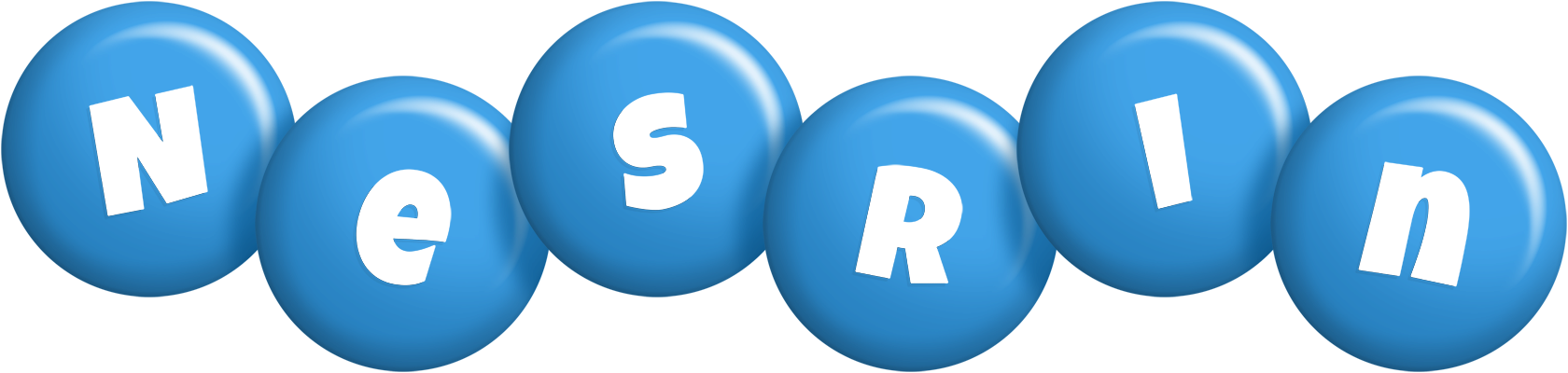 Nesrin candy-blue logo