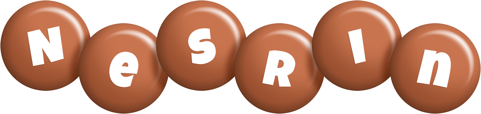 Nesrin candy-brown logo