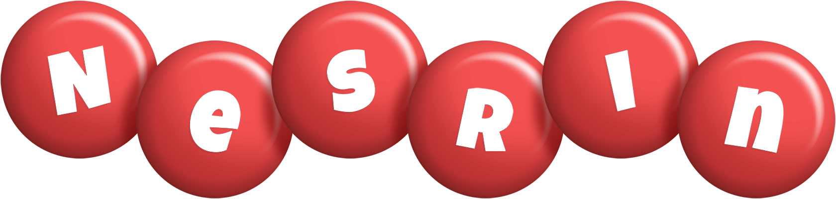 Nesrin candy-red logo