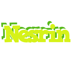 Nesrin citrus logo