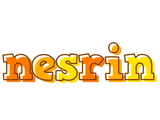 Nesrin desert logo