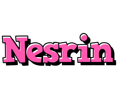Nesrin girlish logo