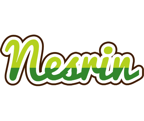 Nesrin golfing logo