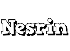 Nesrin snowing logo