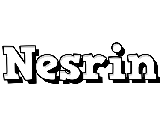 Nesrin snowing logo