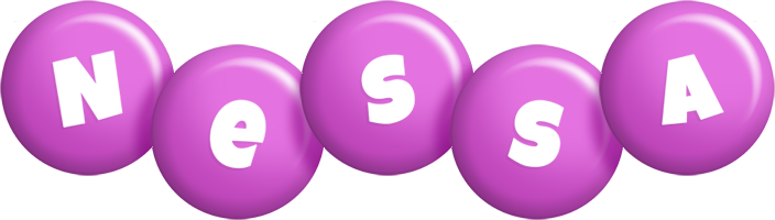 Nessa candy-purple logo