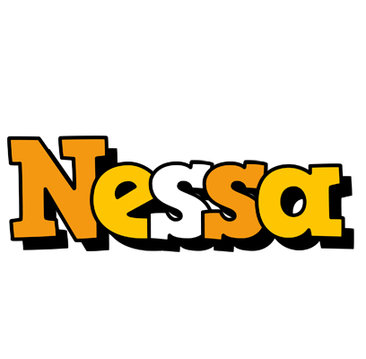 Nessa cartoon logo