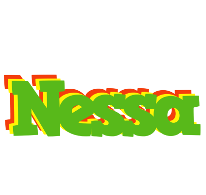 Nessa crocodile logo
