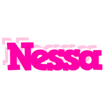 Nessa dancing logo