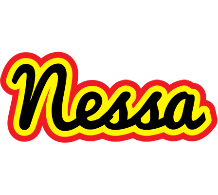Nessa flaming logo