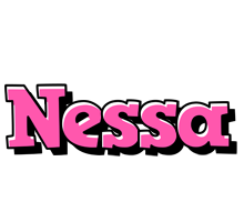 Nessa girlish logo